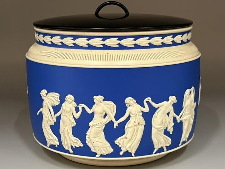国産超歓迎 茶道具 WEDGWOOD 箱なし oZOke-m91301103948 水指 ウェッジウッド お買い得