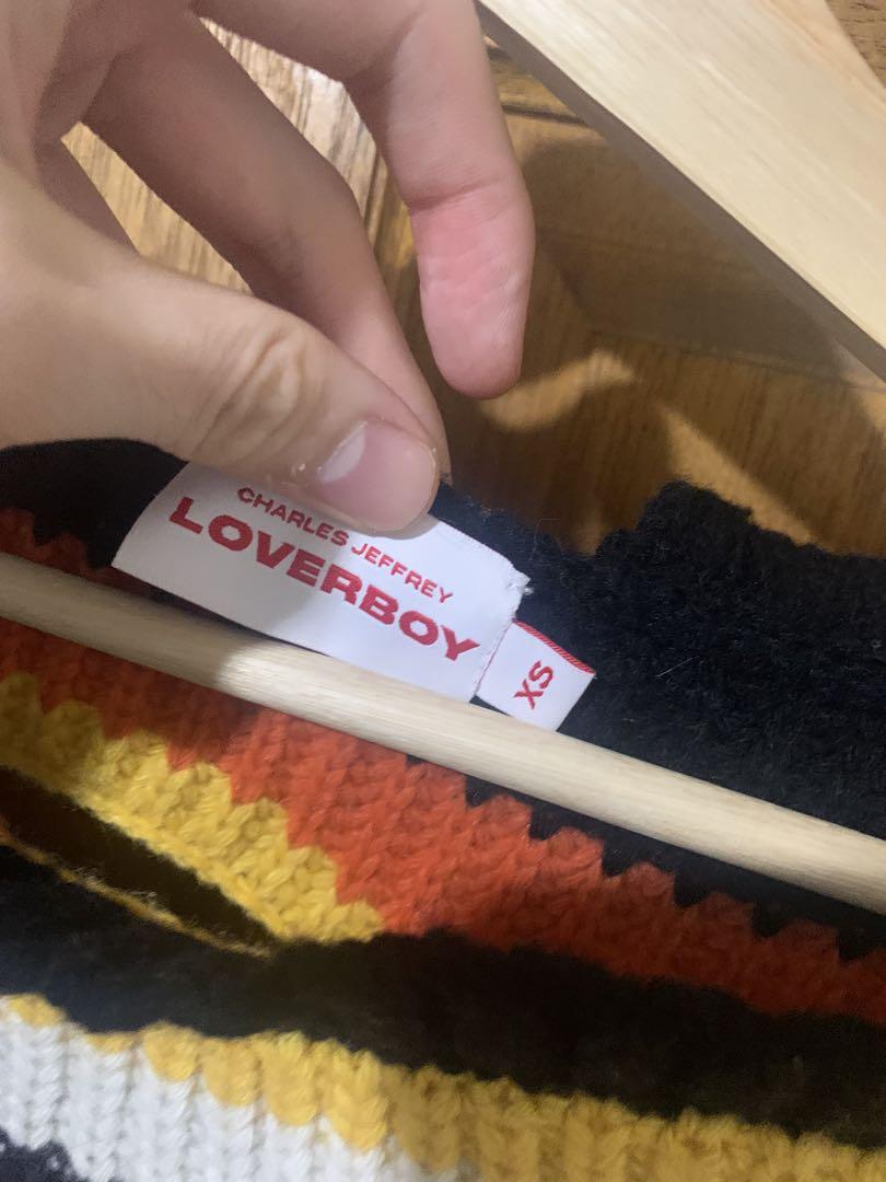 charles jeffrey loverboy ボロニット　着画あり