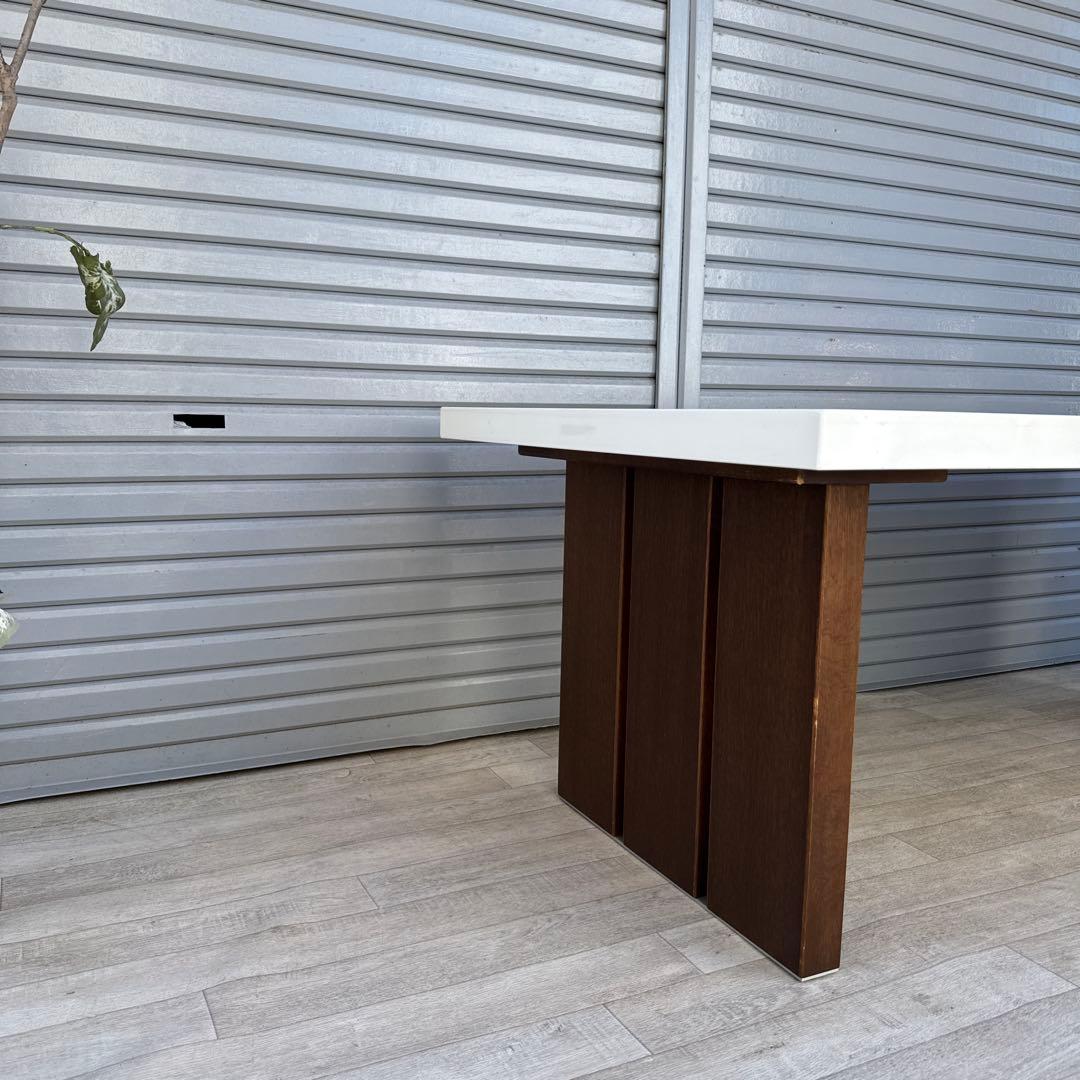 karimoku DA6280 ダイニングテーブル ホワイト カリモク 机・テーブル