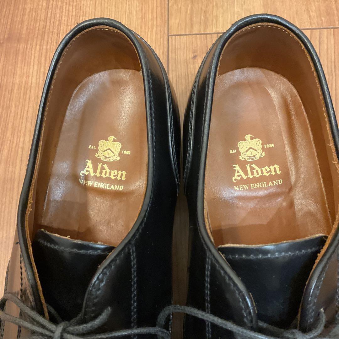 『極美品』Alden 2161 ストレートチップ 8D コードバン