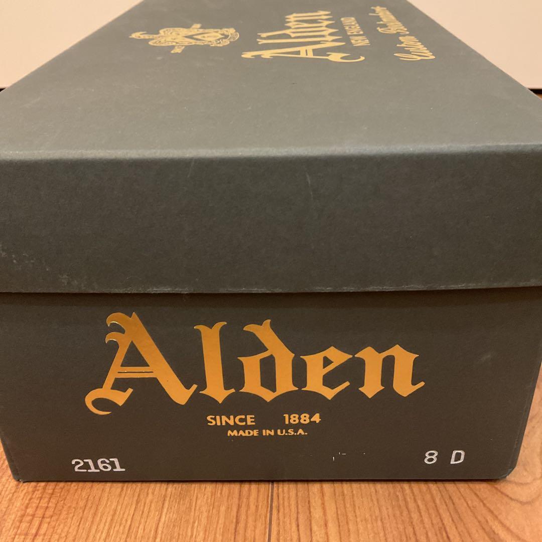 『極美品』Alden 2161 ストレートチップ 8D コードバン