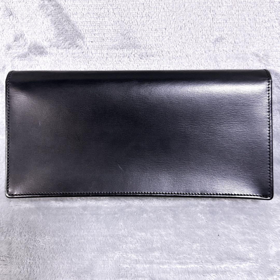 【未使用】カルティエ 長財布 パシャ 二つ折り 小銭入れ レザー ブラック