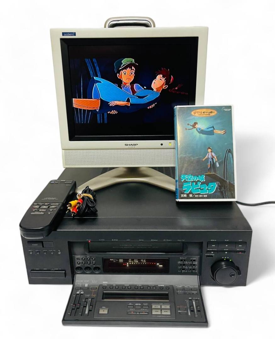 【再生確認OK】Victor ビクター HR-X1 S-VHS 高級ビデオデッキプレーヤー