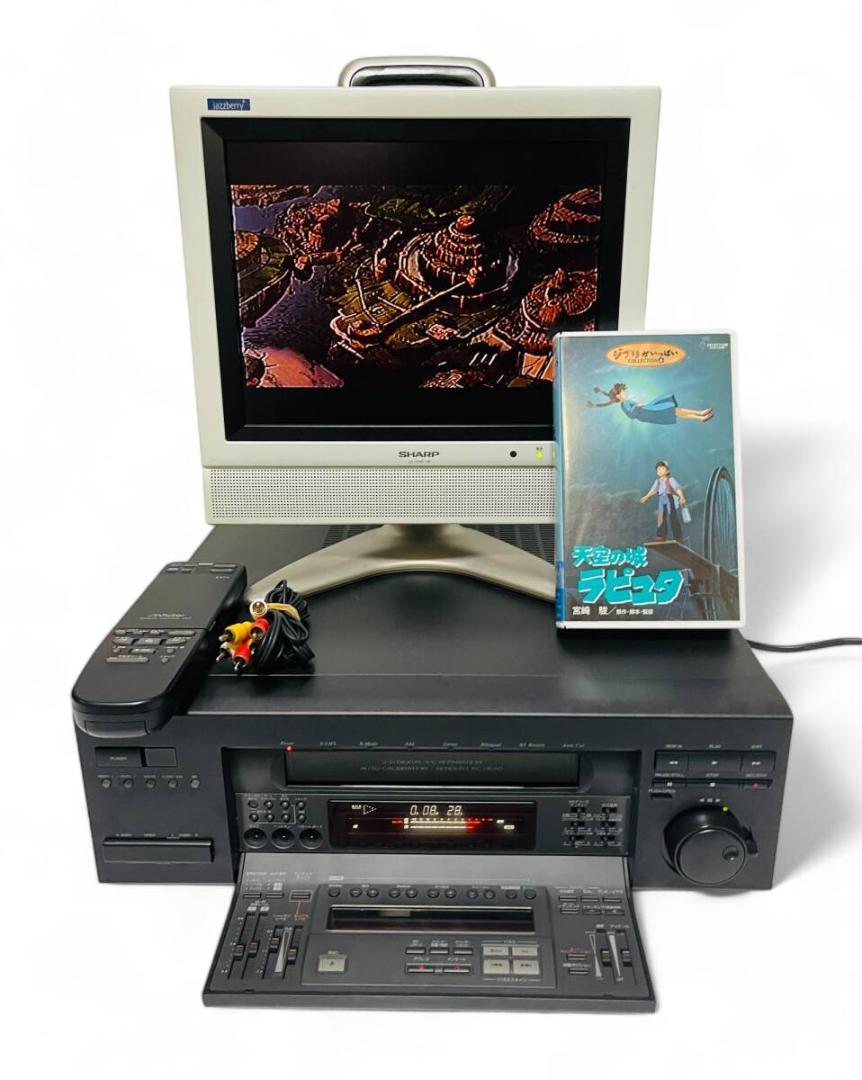 【再生確認OK】Victor ビクター HR-X1 S-VHS 高級ビデオデッキ