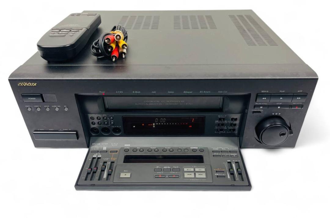 【再生確認OK】Victor ビクター HR-X1 S-VHS 高級ビデオデッキ