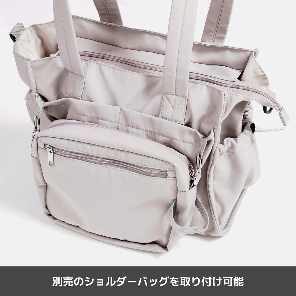 ワークマン 高撥水マルチシートインマザーズ2WAYトートバッグ チャコール 新品