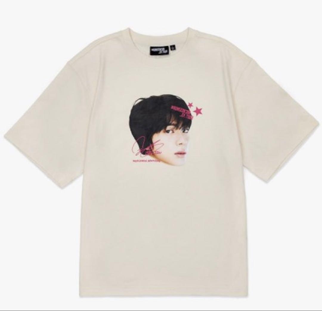 bts ジン tシャツ 新品　jinサイズ 2color BEYOND THE FUTURE Tシャツ BTS ジン 着用モデル | 日本