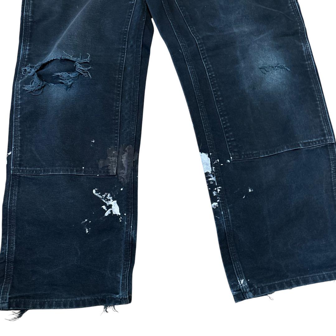 carhartt ダブルニー ペインターパンツ　 黒　ブラック