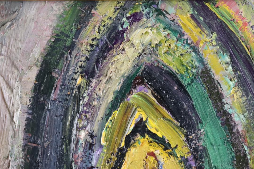 真作保証 田中忠雄 「シシリィーの聖堂」 油彩1号 行動美術協会創立会員 真作保証 田中忠雄 「シシリィーの聖堂」 油彩1号 行動美術協会創立会員