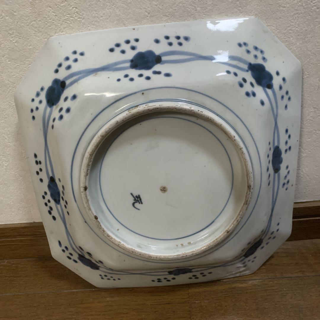 古伊万里　伊万里　有田焼　染付　29.5センチ　蔵出し