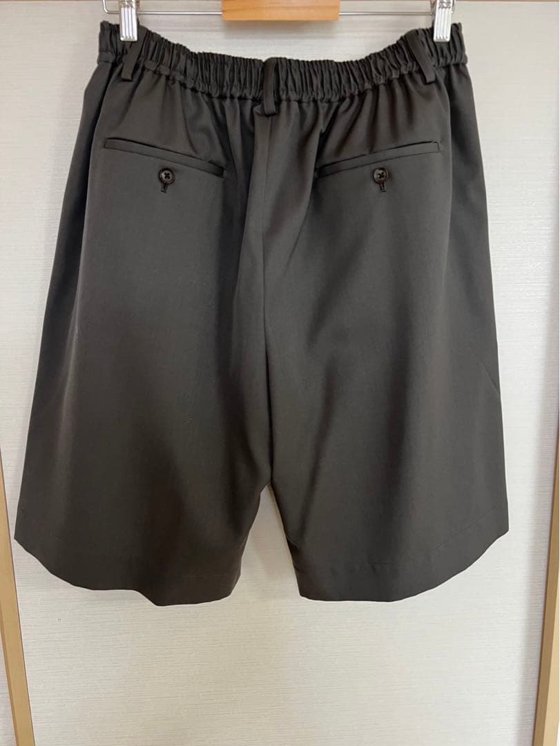 stein / WIDE EASY SHORT TROUSERS(gray)