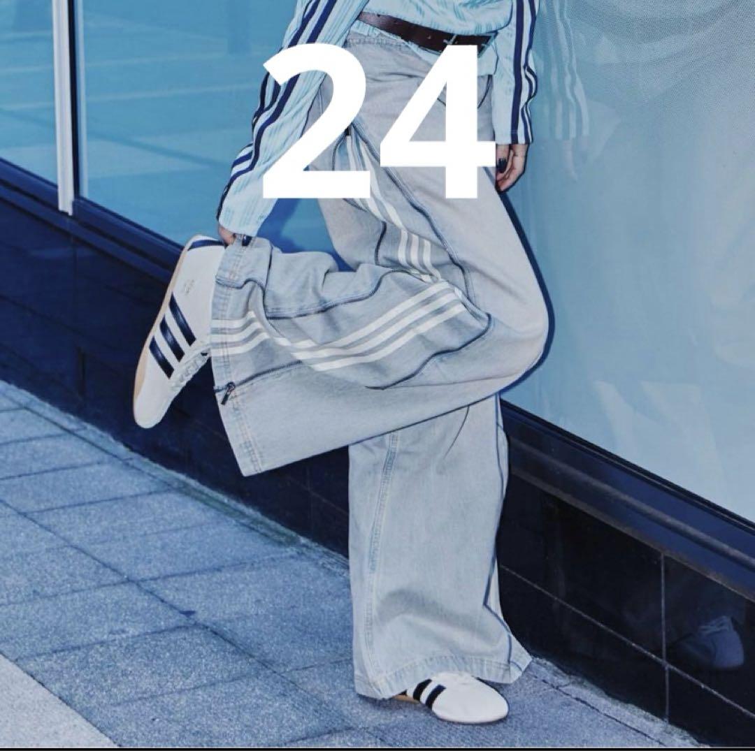 adidas Originals - ADIDAS DENIM ZIP PANT デニム パンツ 27