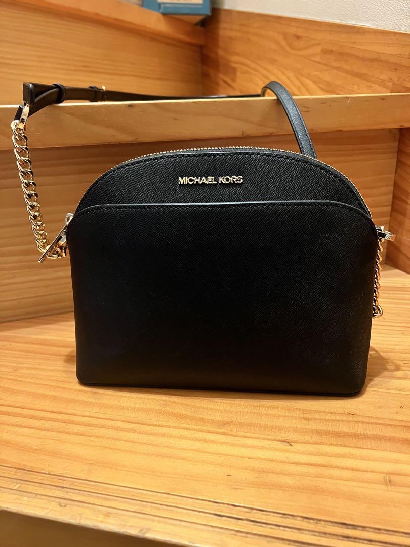 MICHAEL KORS ブラックショルダーバッグ