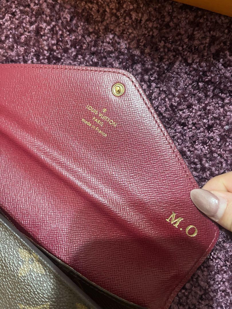 Louis Vuitton モノグラム 長財布 刻印M.O.