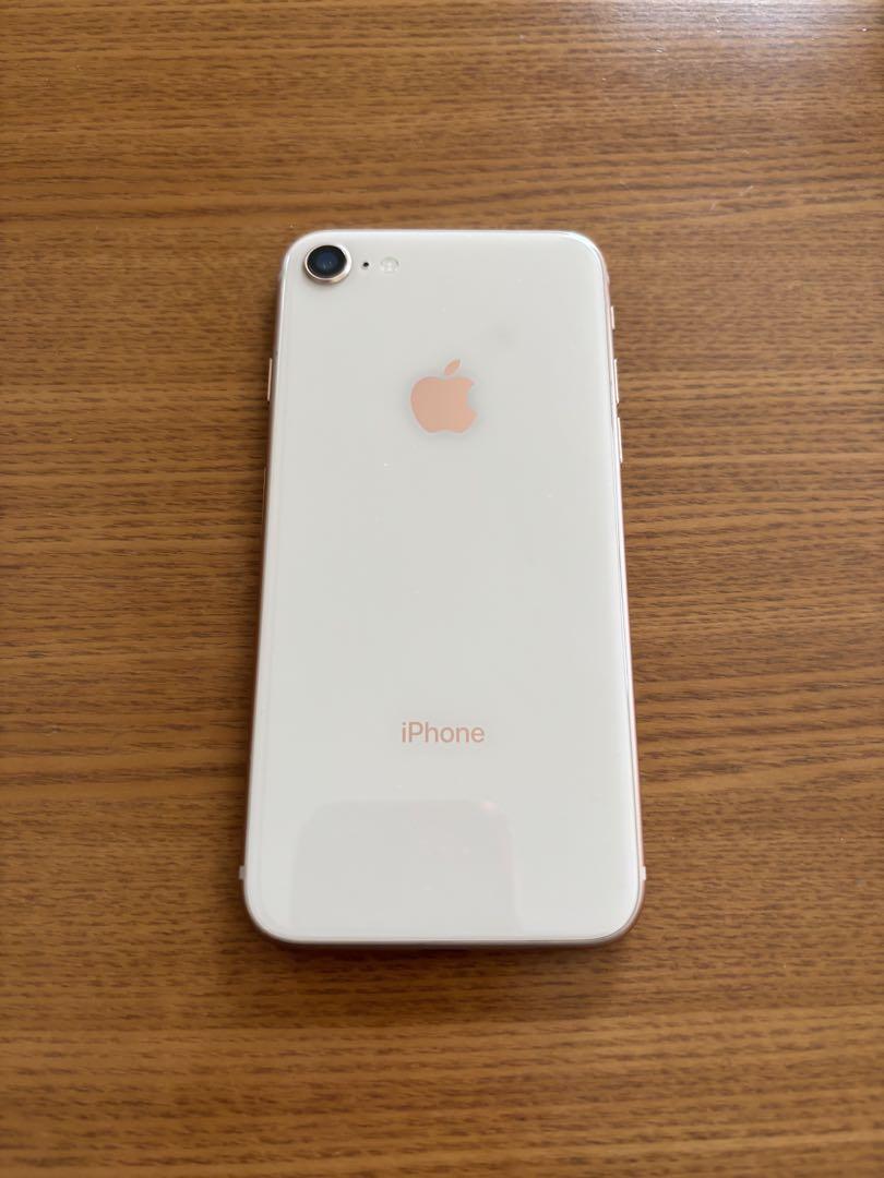 Apple iPhone 8 ピンク 本体 Apple iPhone 8 ピンクゴールド 本体 ケース付き