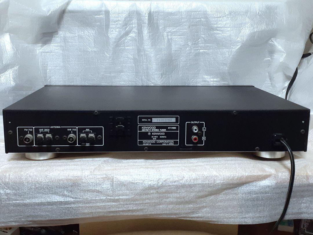 KENWOOD AM/FMステレオチューナー KT-V990