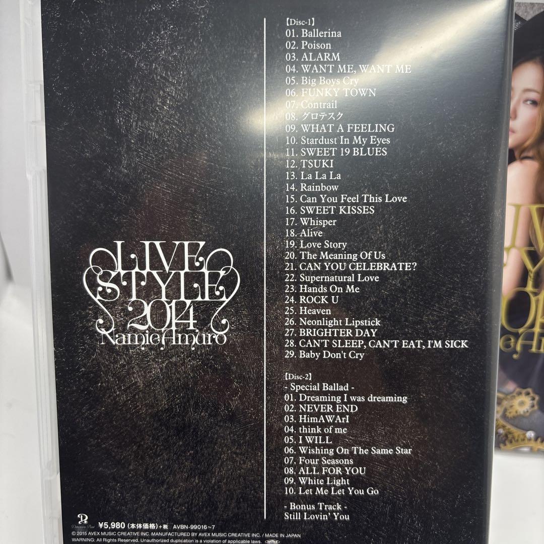 安室奈美恵/namie amuro LIVE STYLE 2014 豪華盤 Amazon.co.jp: namie amuro LIVE STYLE 2014 (DVD2枚組) (豪華盤