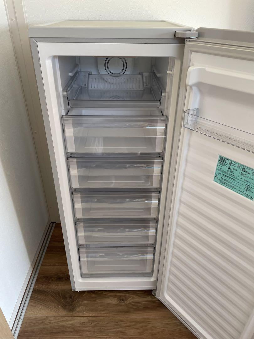 Haier ハイアール 153L 冷凍庫（フリーザー）シルバー