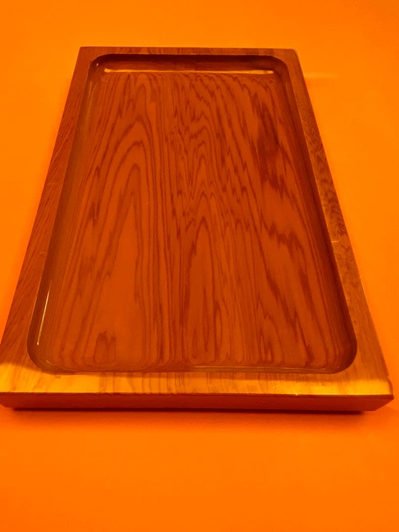 唯一無二！年輪250年かねやま杉のるる木皿 唯一無二！年輪250年かねやま杉のるる木皿