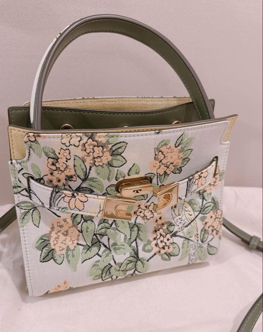 TORY BURCH リー ラジウィル プチ ダブルバッグ