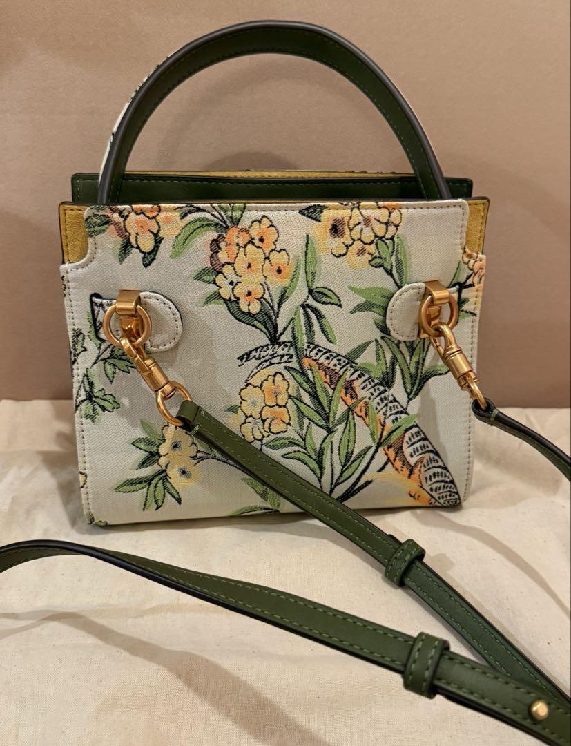 TORY BURCH リー ラジウィル プチ ダブルバッグ