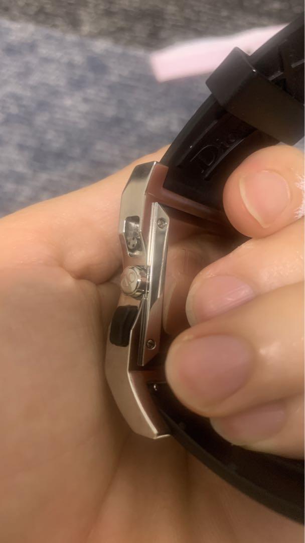 稼働品 DIOR クリスチャンディオール　クロノグラフ 腕時計