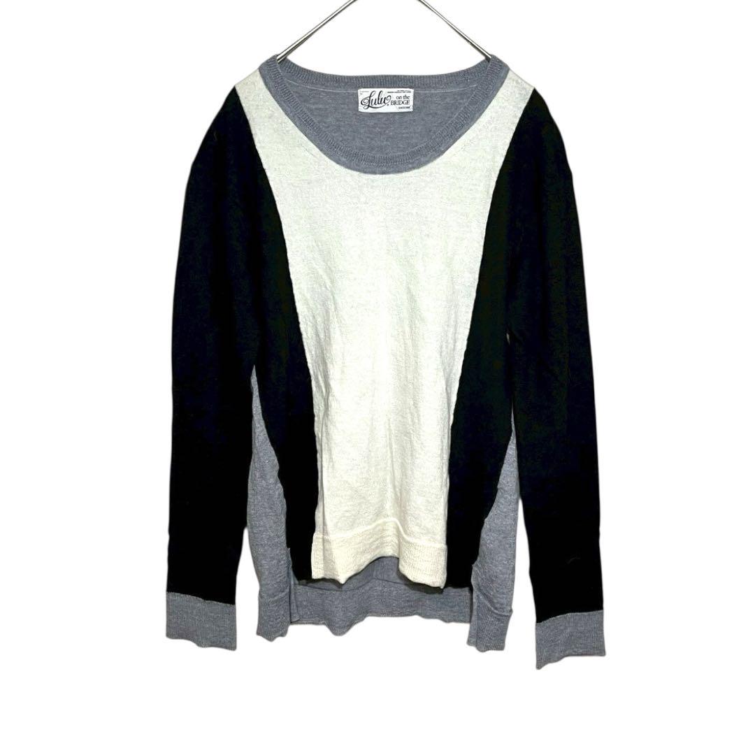 ✨ウール100％✨ ルルオンザブリッジ ♡ ニット セーター プルオーバー 良品