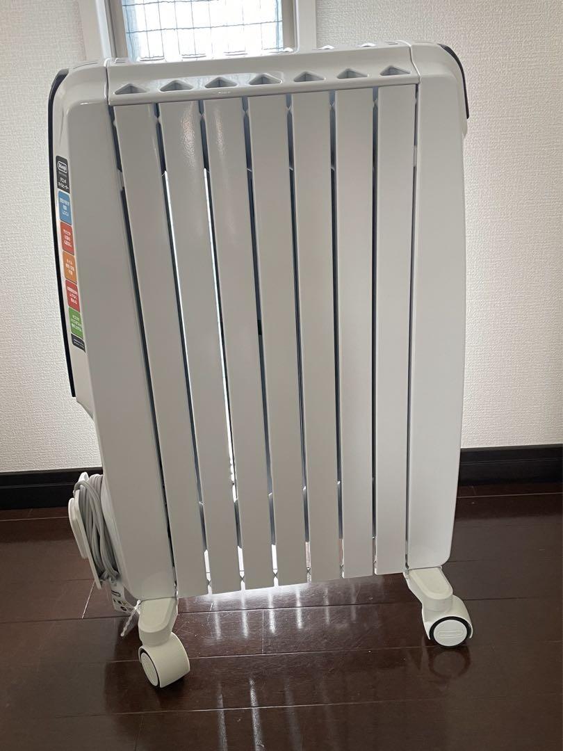 美品【デロンギオイルヒーター】8〜10畳用　QSD07 12-MB