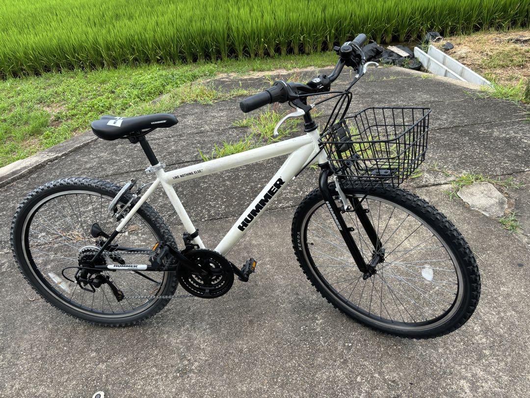 ハマー街乗りクロスバイク(26㌅)お引き取り限定[配達可]