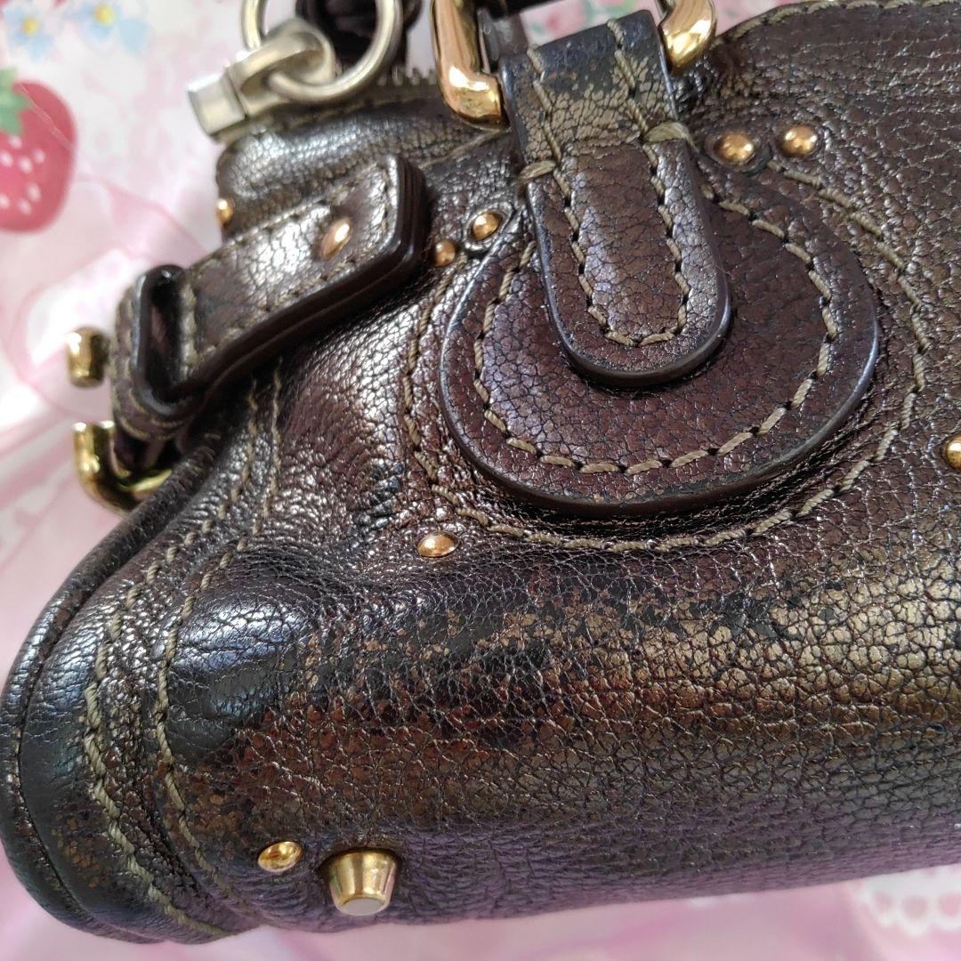 クロエChloe パディントン ミニ グリッター バッグ ショルダー クロエChloe パディントン ミニ グリッター バッグ ショルダー