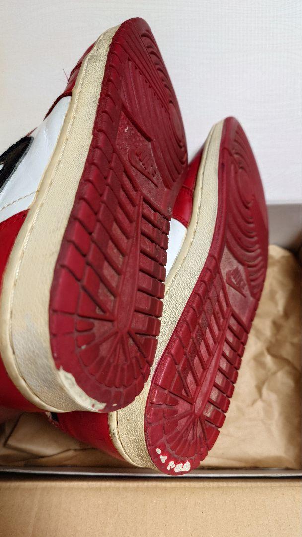 1994 Nike Air Jordan 1 赤/白/ 中古