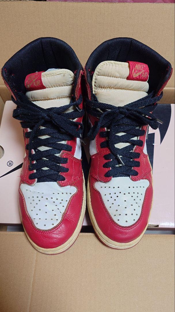 1994 Nike Air Jordan 1 赤/白/ 中古