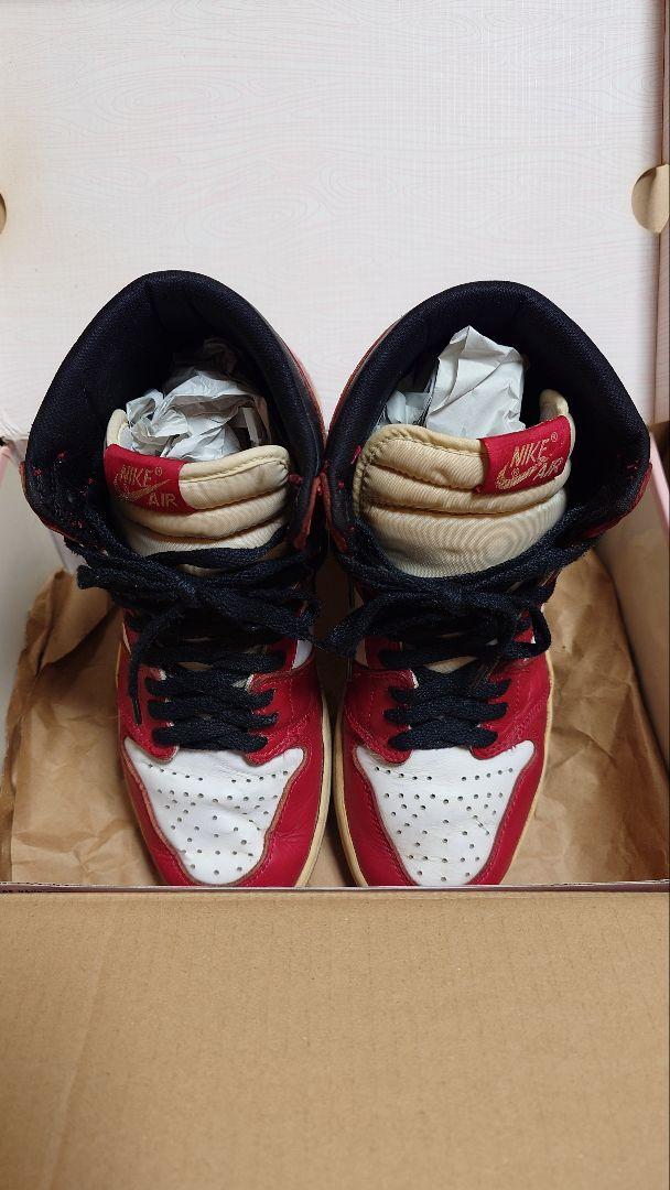 1994 Nike Air Jordan 1 赤/白/ 中古