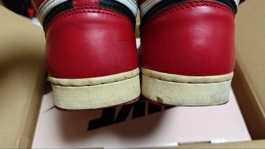 1994 Nike Air Jordan 1 赤/白/ 中古