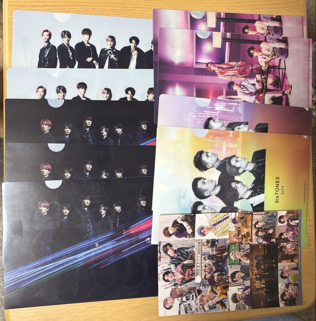 SixTONES CD クリアファイル生写真BluRayステッカー まとめ売り