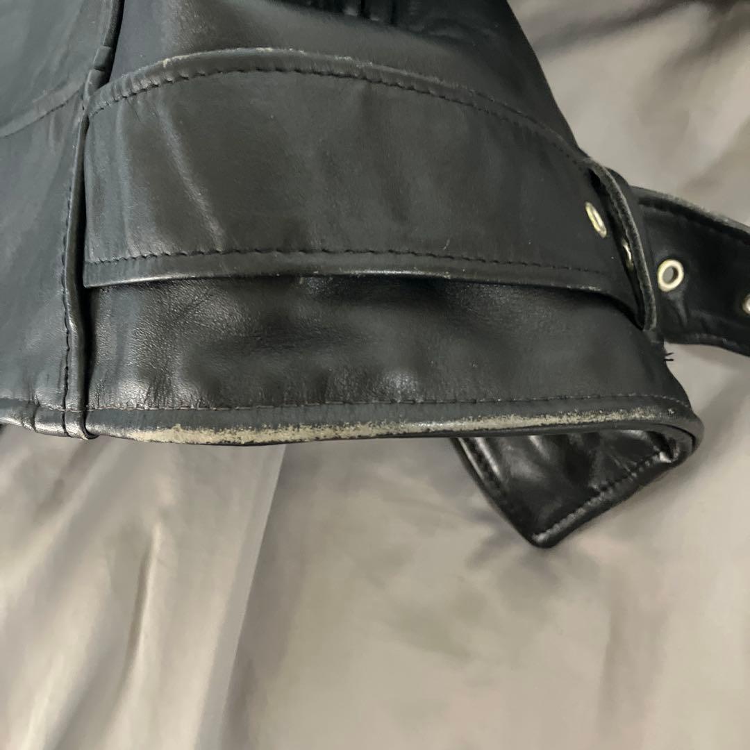 黒 レザー ライダースジャケット 黒 レザー ライダースジャケット