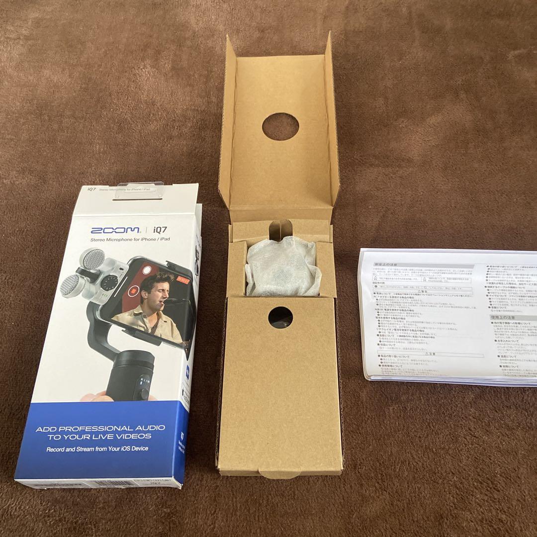 Zoom iQ7 ステレオマイクロフォン