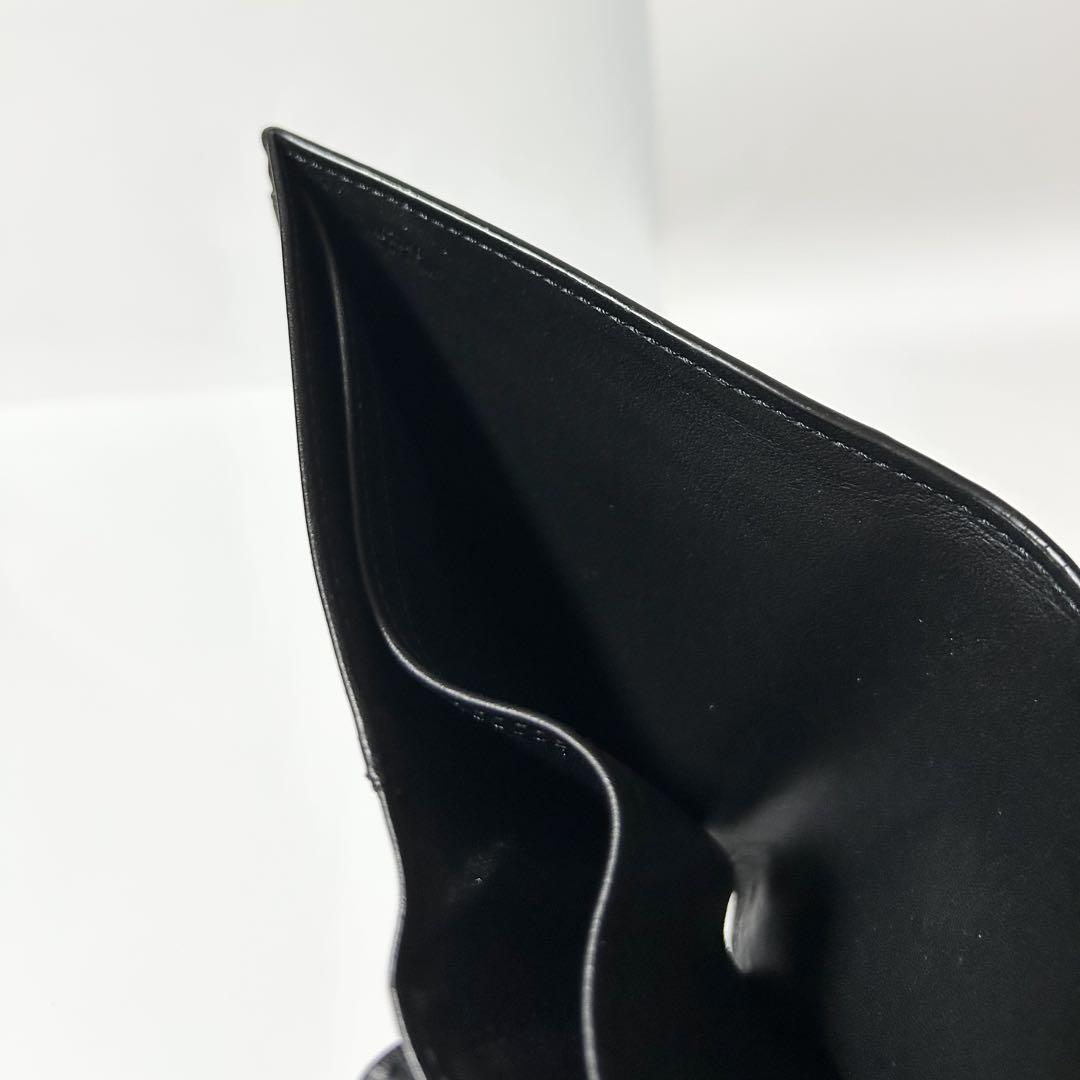美品 LOEWE ロエベ レザー 二つ折り 財布