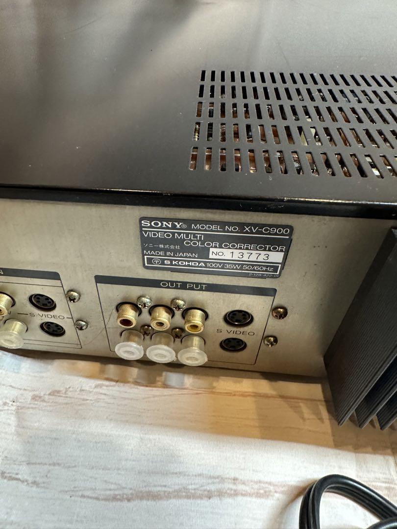 SONYソニービデオマルチカラーコレクター XV-C900