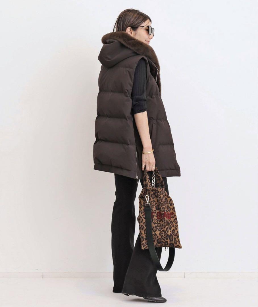 L'Appartementルー アンドレアFAKE MINK VEST新品タグ付