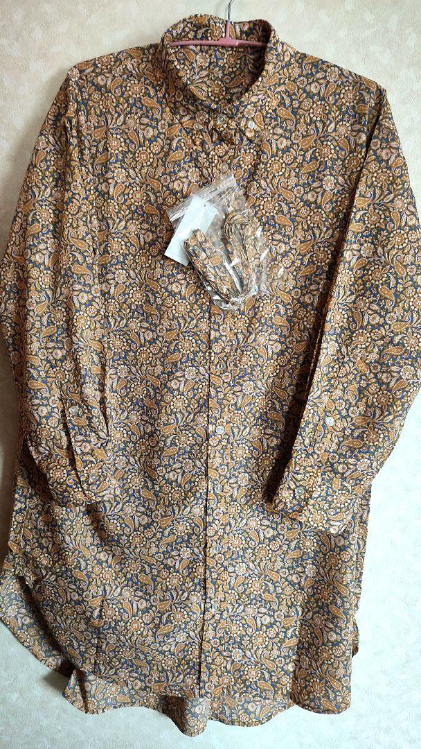 【新品】リバティ　Ｍ～Ｌ　チュニック　ペイズリー　リー・マナー　セオドア・マナー 新品】リバティ L〜LL チュニック ペイズリー リー・マナー
