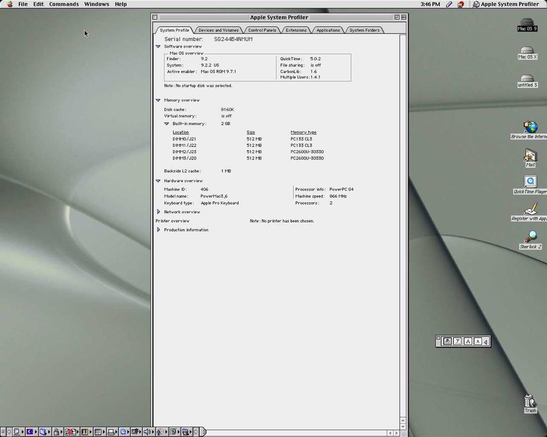Apple power Mac G4 MDD デュアル867MHz メモリー2G - メルカリ