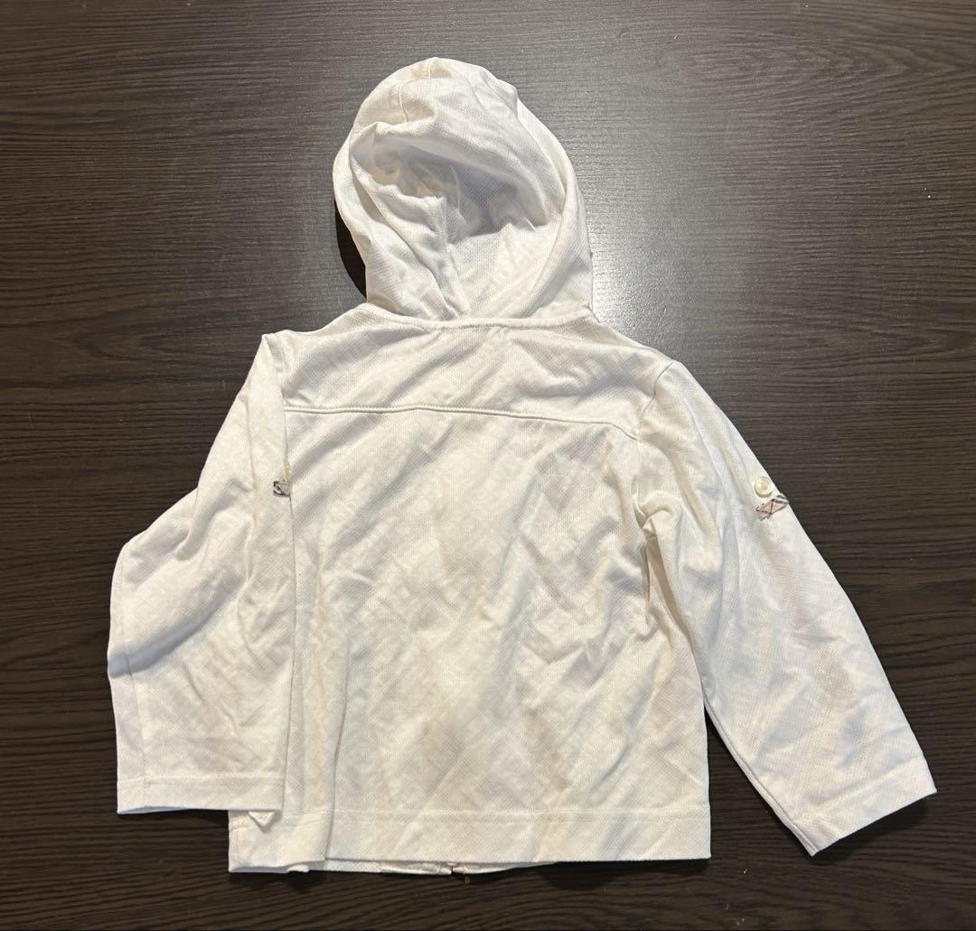 Burberry バーバリー フード付きホワイトパーカー 90 白 - メルカリ Burberry バーバリー フード付きホワイトパーカー 90 白 - メルカリ
