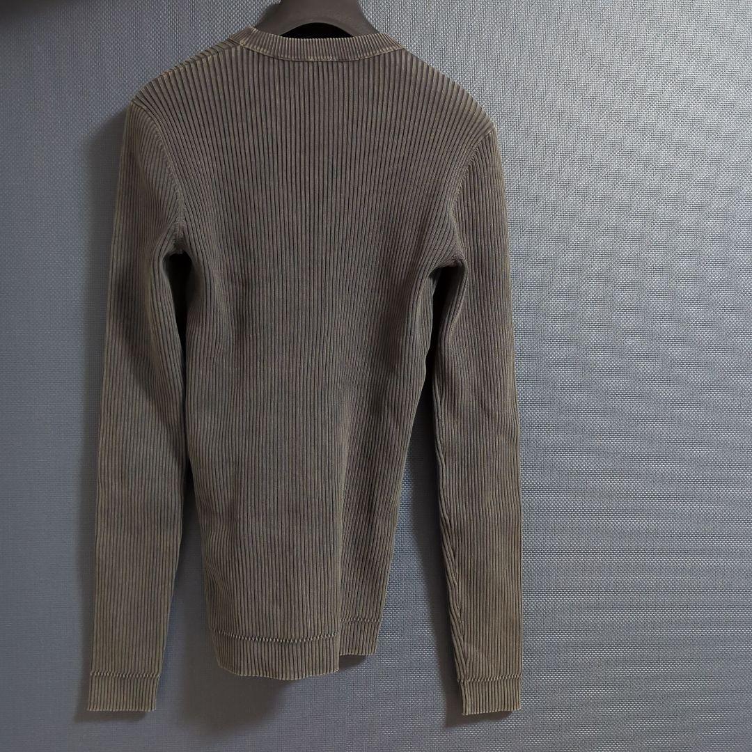 DIESEL リブ編みグレーセーター DIESEL リブ編み グレー Mサイズ セーター - メルカリ
