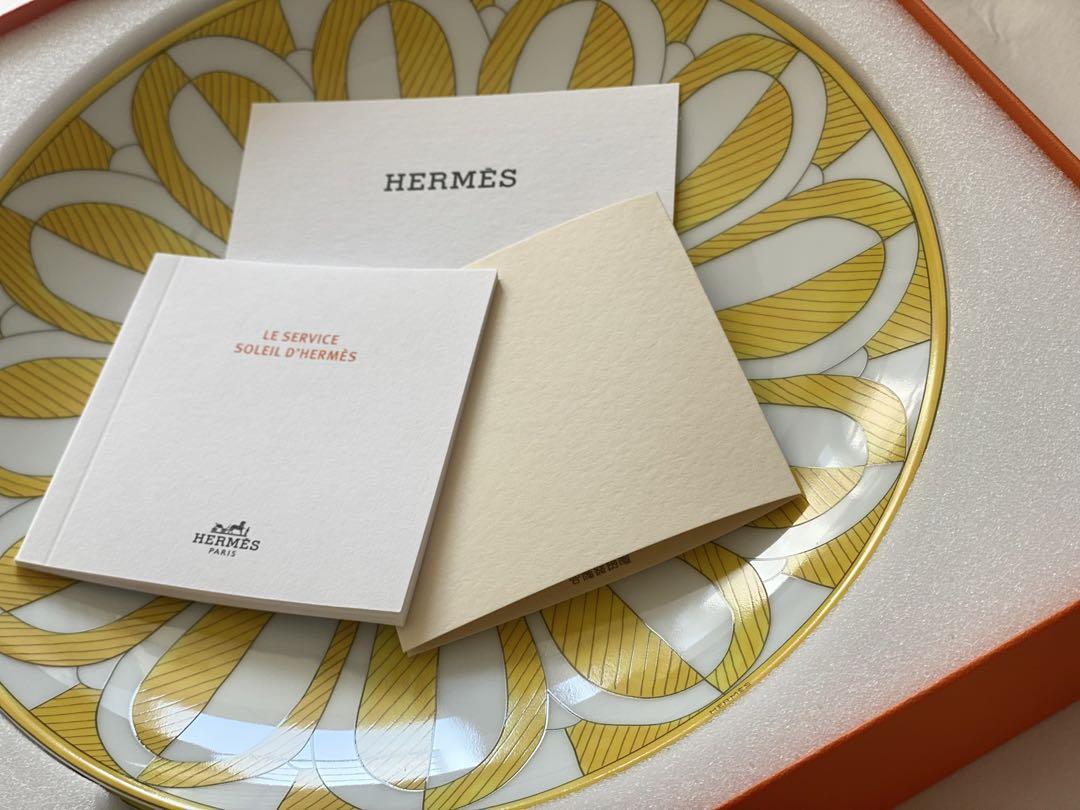 新品 HERMES エルメス ソレイユ デザートプレート 2枚 - メルカリ