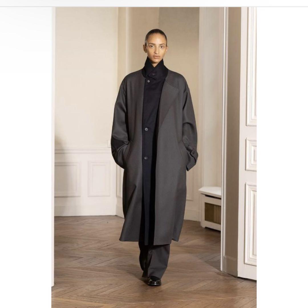 ジャケット・アウター stein 24AW Lapeled Double Breasted Coat