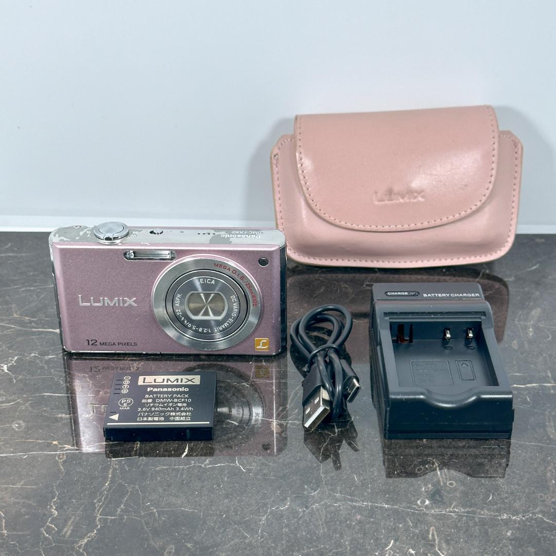 Panasonic LUMIX FX DMC-FX40 スイートピンク②