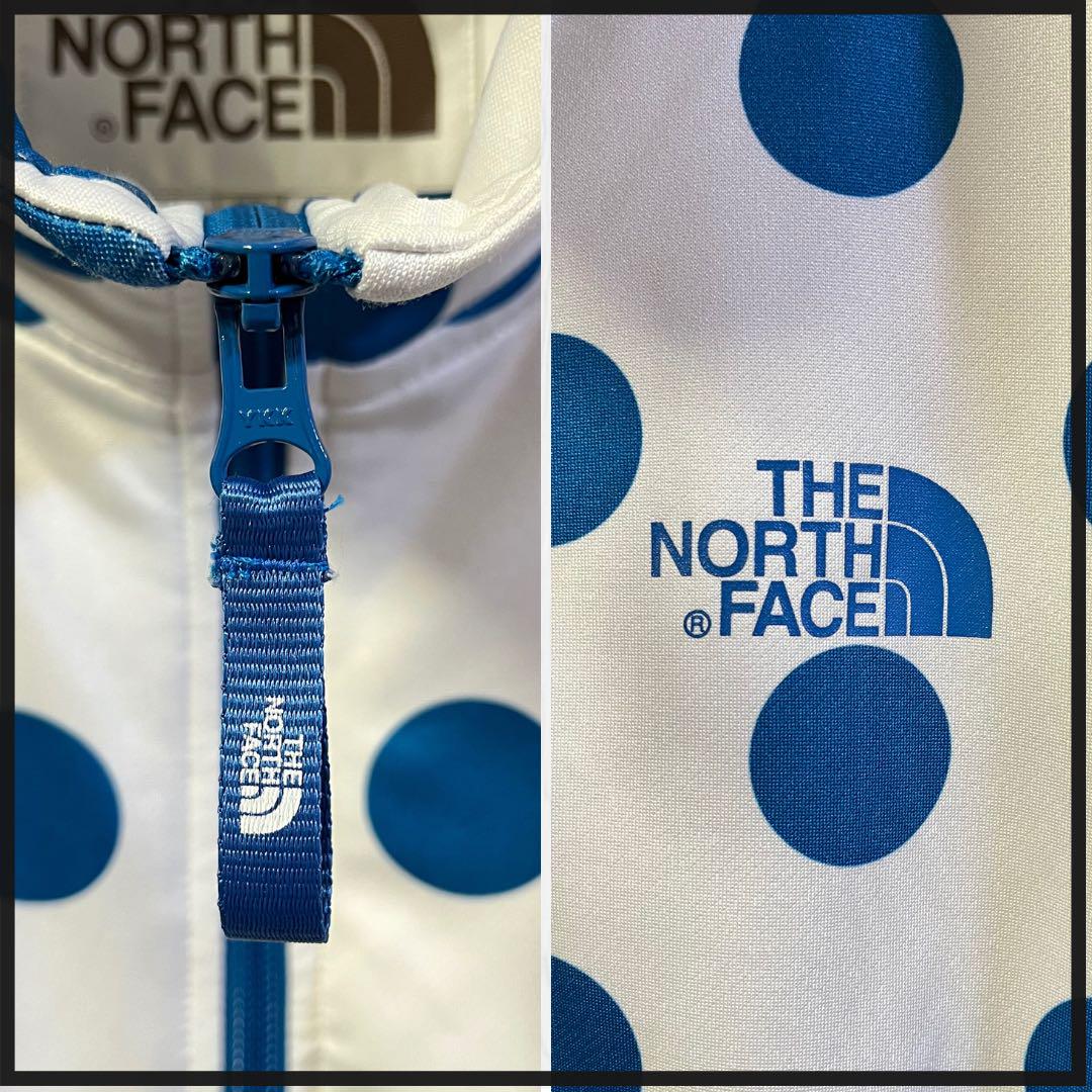 THE NORTH FACE トラックジャケット M ホワイトレーベル ドット