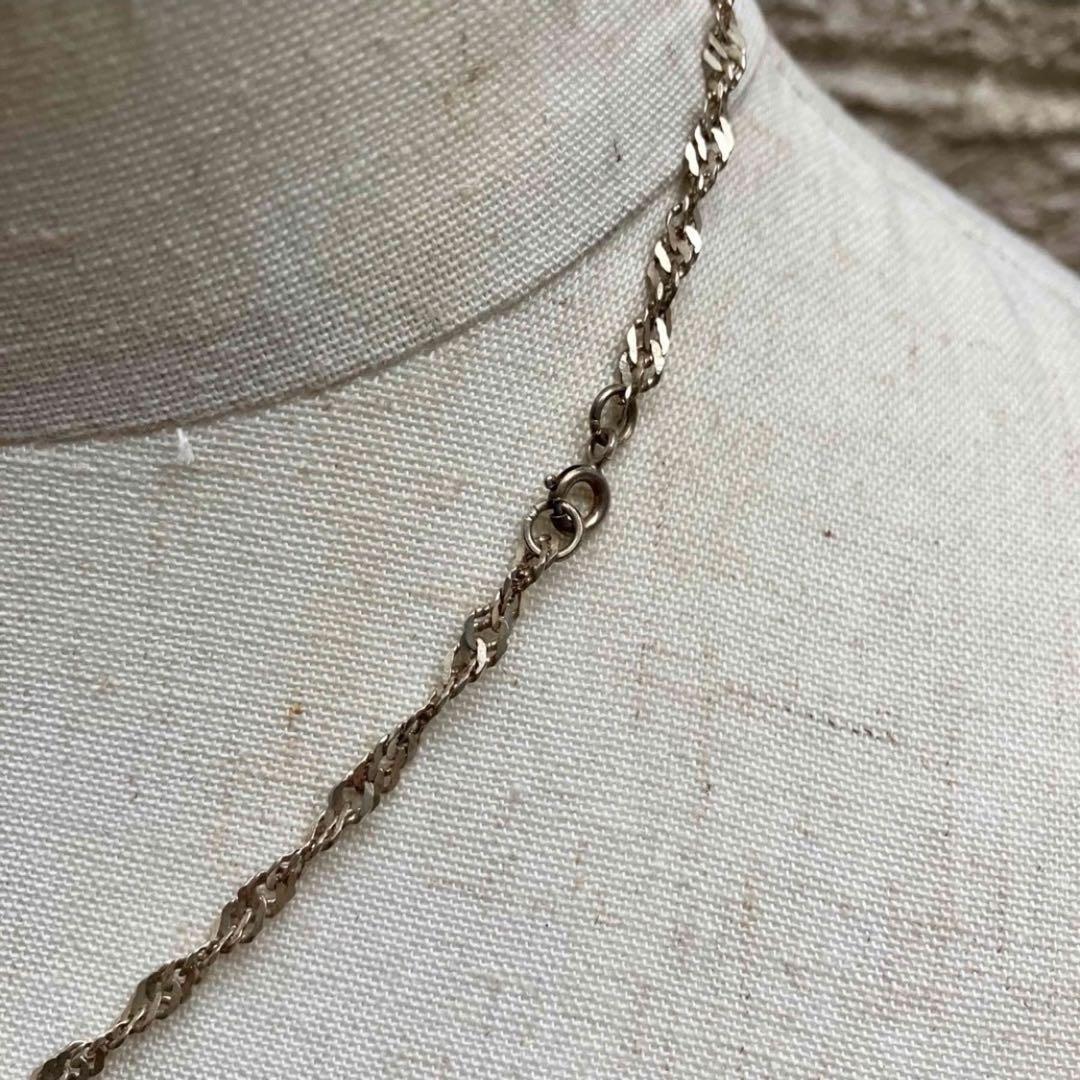 SILVER925 TWIST CHAIN NECKLACE/シルバーネックレス