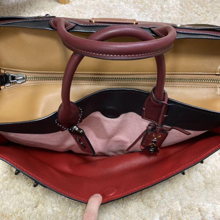 大人気大得価 COACH スワッガー 43 パッチワーク ボストンバック B7fC4-m91355061539 新品在庫